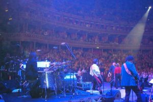 Johnny J. Blair playing with The Monkees at Royal Albert Hall
